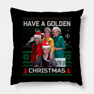 Golden girls Classic christmas Pillow