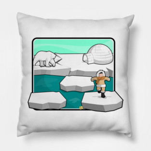 How to make an igloo with a joystick Pillow