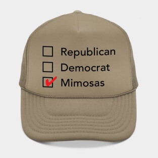 Republican Democrat Mimosas Hat