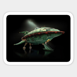Planet Express and Leela Sticker