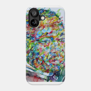 MARTIN LUTHER KING Jr. - watercolor portrait .1 Phone Case