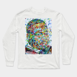 MARTIN LUTHER KING Jr. - watercolor portrait .1 Long Sleeve T-Shirt