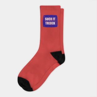 Suck It Trebek Socks