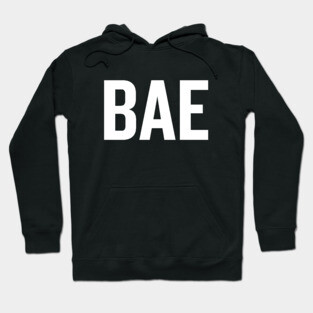 Bae (White) Hoodie