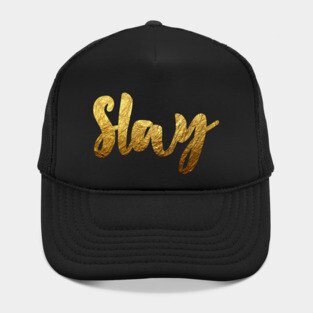 Slay (Gold) Hat