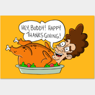 Happy Thanksgiving Posters and Art