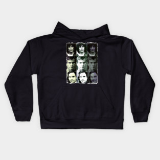 Serial killer pop art trio Kids Hoodie