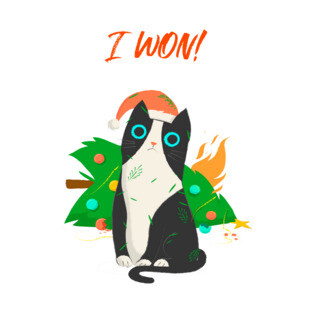 The Cat Won! T-Shirt