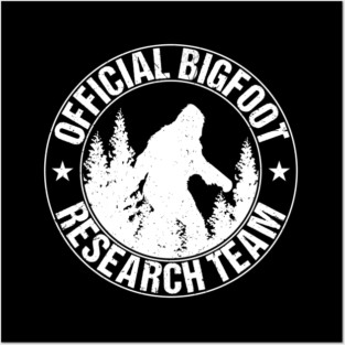 Bigfoot Research Team Posters and Art