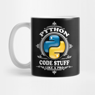 Python - code stuff like a pro Mug
