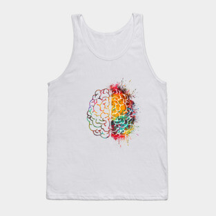 Brain Tank Top