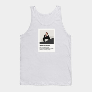American Psycho Minimalist Poster Tank Top