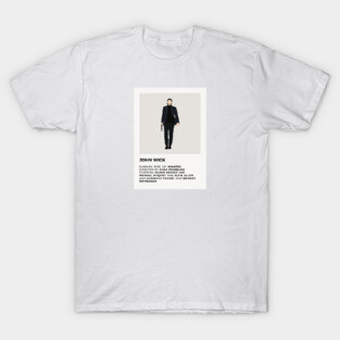John Wick Minimalist Poster T-Shirt