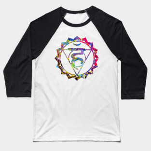 Throat Chakra Baseball T-Shirt