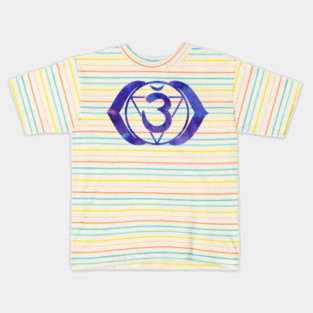 Third Eye Chakra Kids T-Shirt