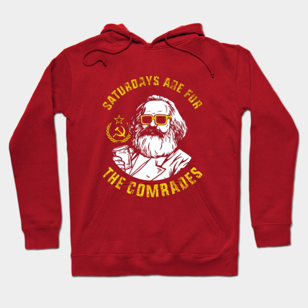 Saturdays Are For The Comrades Hoodie by dumbshirts
