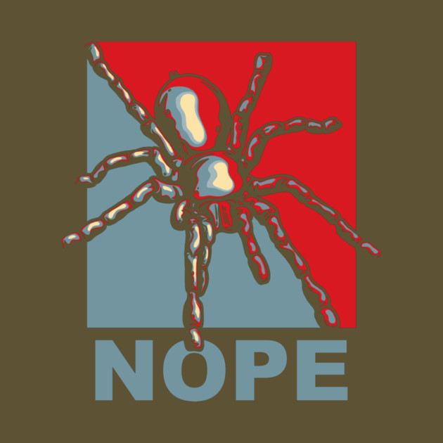 Nope Spider by dumbshirts