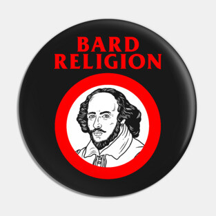 Bard Religion Pin