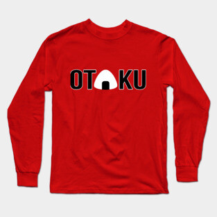 Otaku onigiri man Long Sleeve T-Shirt