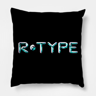 R-Type Logo Pillow