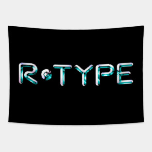 R-Type Logo Tapestry