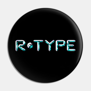 R-Type Logo Pin