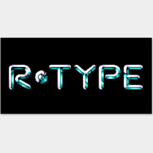 R-Type Logo Posters and Art