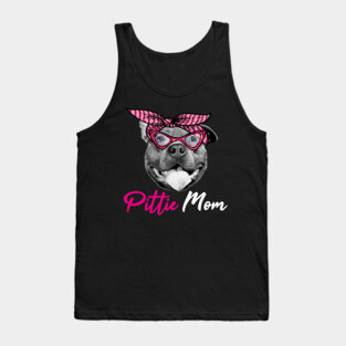 Pittie mom Tank Top