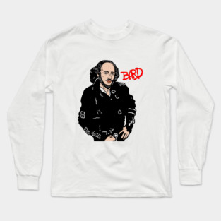 Bard Shakespeare Long Sleeve T-Shirt