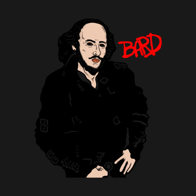 Bard Shakespeare by dumbshirts
