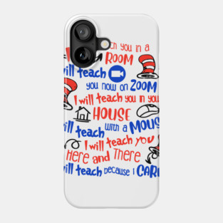Dr Seuss T-Shirt Phone Case