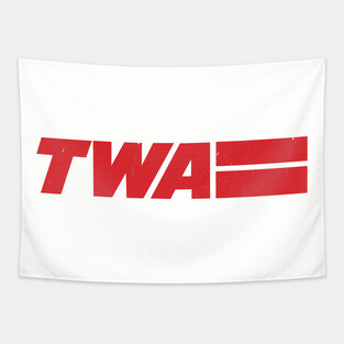 TWA Vintage Logo Tapestry