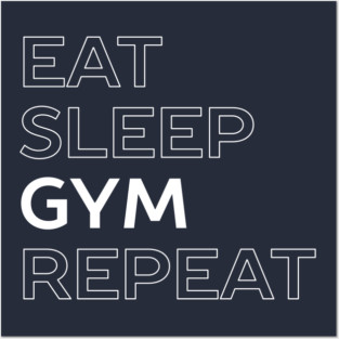 Cool Gym Life T-Shirt Posters and Art