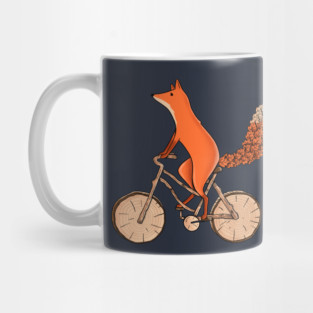 Fox Bicycle Mug