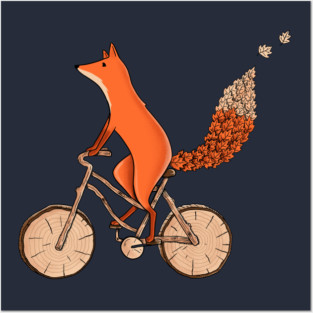 Fox Bicycle Posters and Art