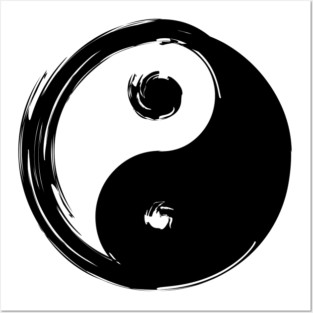 Yin Yang Posters and Art