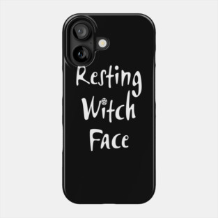 Resting Witch Face Wiccan Pagan Cheeky Witch® Phone Case