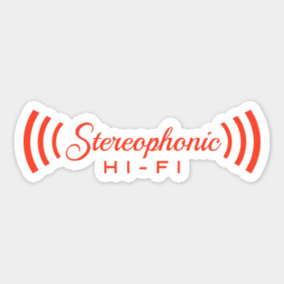 Stereophonic Hi-Fi Sticker