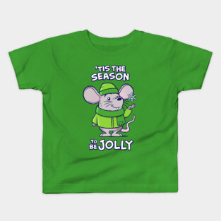 Winter Mouse Kids T-Shirt