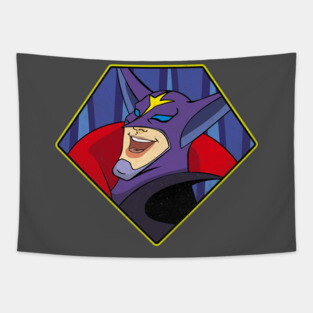 Battle of the Planets Zoltar Tapestry