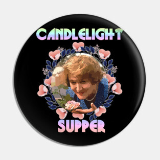 Candlelight Supper Pin