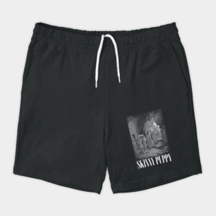 Skinny Puppy / / Original Fan Art Tribute Design Shorts