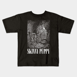 Skinny Puppy / / Original Fan Art Tribute Design Kids T-Shirt