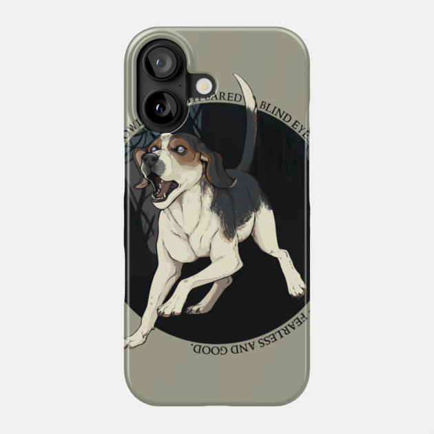 Barking Into The Void Phone Case by Old Gods of Appalachia