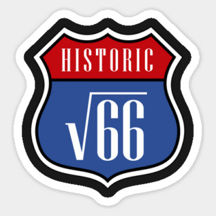 Route v66 Sticker