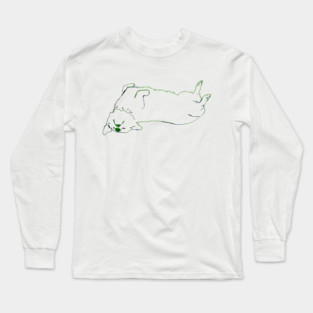 Simplistic Corgi Long Sleeve T-Shirt
