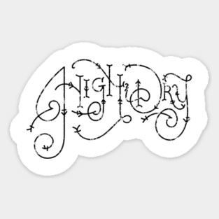 High And Dry Sticker