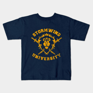 Stormwind university Kids T-Shirt