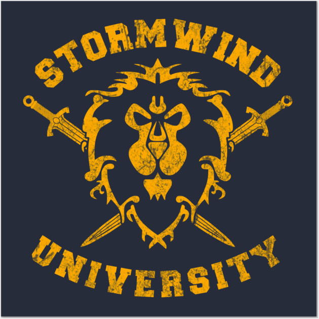 Stormwind university Wall Art by karlangas