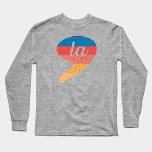 Comma La, Comma-la funny 2020 presidential election, pro biden, kamala harris design Long Sleeve T-Shirt